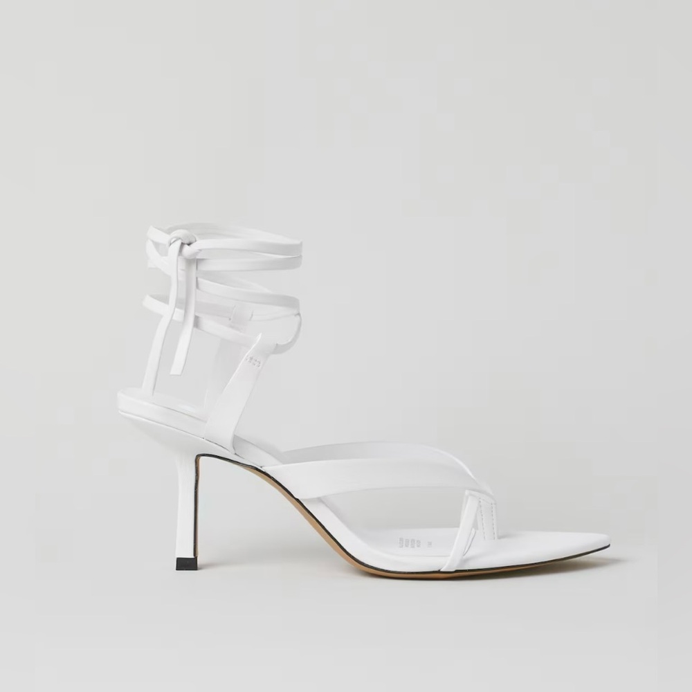 H&M TIE-STRAP SANDALS - Picture 5 of 5